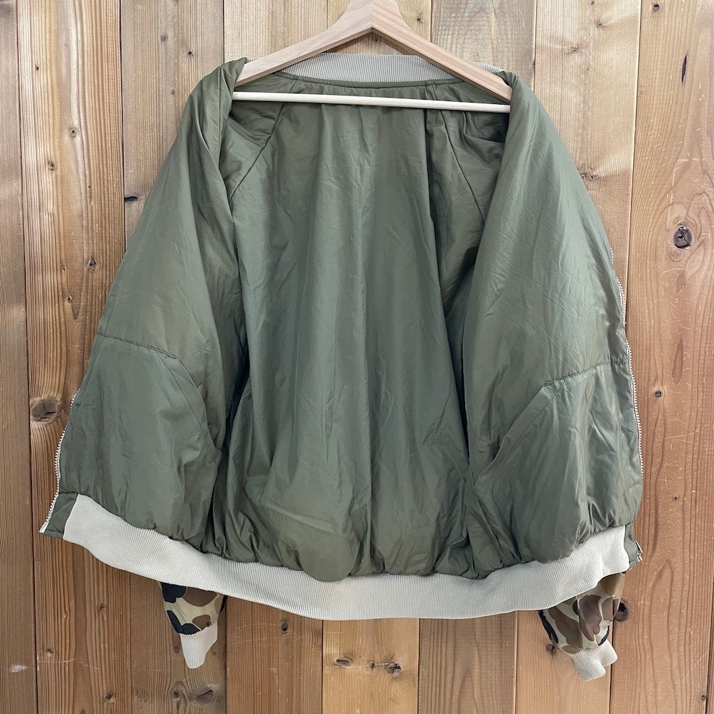 Columbia コロンビア TYPE MA-1 リバーシブルジャケット ハンティング ナイロンジャケット カモフラ柄