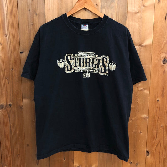 FRUIT OF THE LOOM フルーツオブザルーム STURGIS スタージス プリントTシャツ 半袖 カットソー バイク 2013年