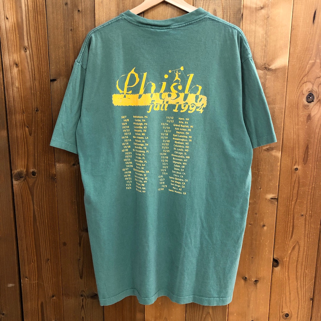 90s vintage USA製 giant ジャイアント Tee Jays ティージェイズ プリントTシャツ ツアーT バンドT コットン