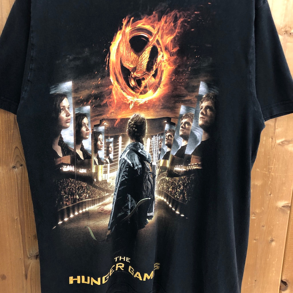 THE HUNGER GAME ハンガーゲーム プリントTシャツ ムービーT 映画 半袖 カットソー