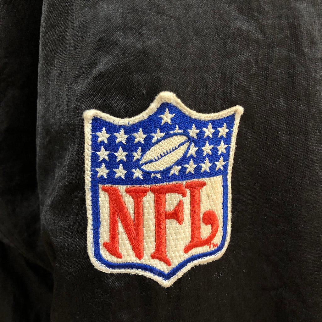 90s vintage RAIDERS レイダース ナイロンジャケット NFL APEX ONE 中綿 ワッペン