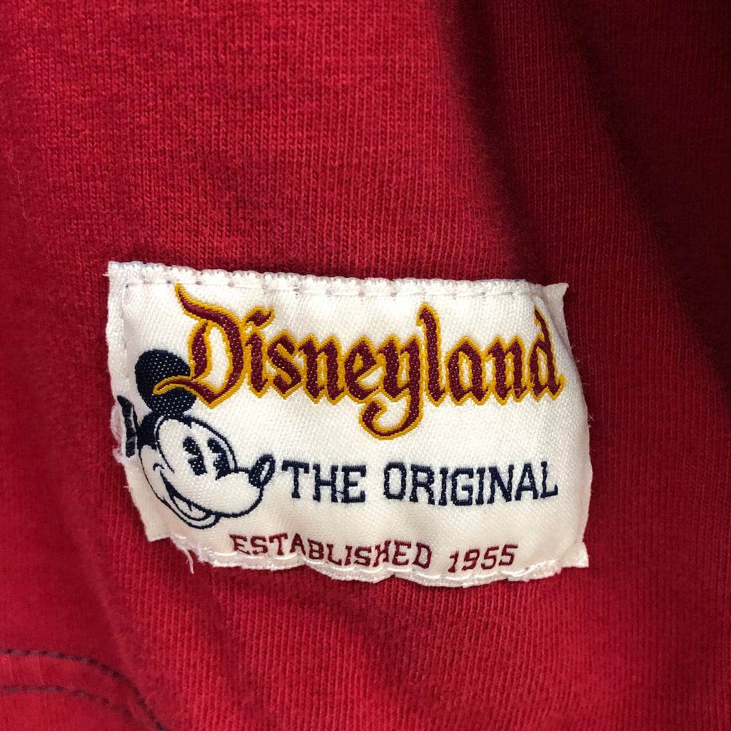 00s vintage Walt Disney World ウォルトディズニーワールド Disneyland ディズニーランド ラガーシャツ 長袖シャツ 刺繍 コットン