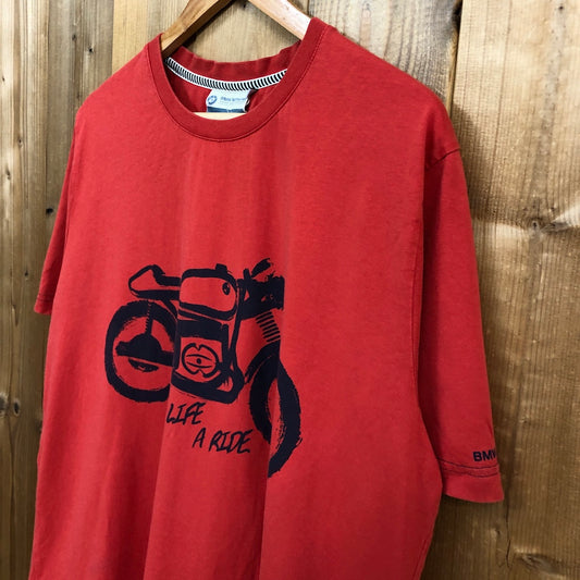 BMW Motorrad モトラッド プリントTシャツ 半袖 カットソー バイク