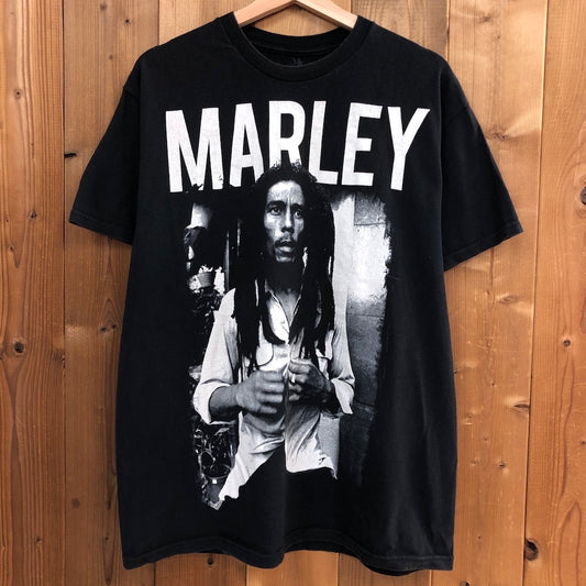ZION ザイオン BOB MARLEY ボブ・マーリー Tシャツ 半袖 カットソー ビッグプリント レゲエ