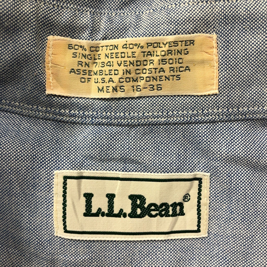 L.L.Bean 長袖シャツ  BDシャツ ボタンダウン