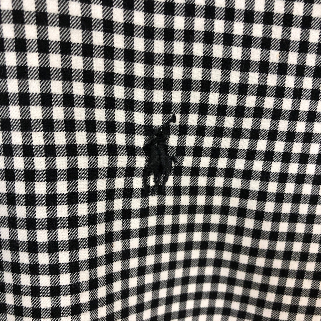 Ralph Lauren ラルフローレン 長袖シャツ MCMEEL BDシャツ ボタンダウン チェックシャツ ホワイト・ブラック チェック柄