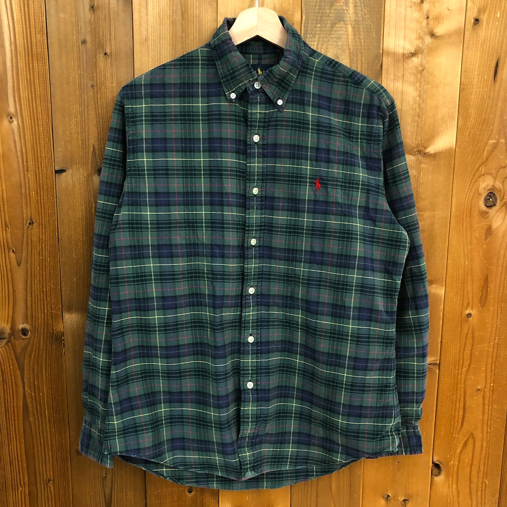 RALPH LAUREN ラルフローレン 長袖シャツ BDシャツ ボタンダウン  CUSTOM FIT カスタムフィット