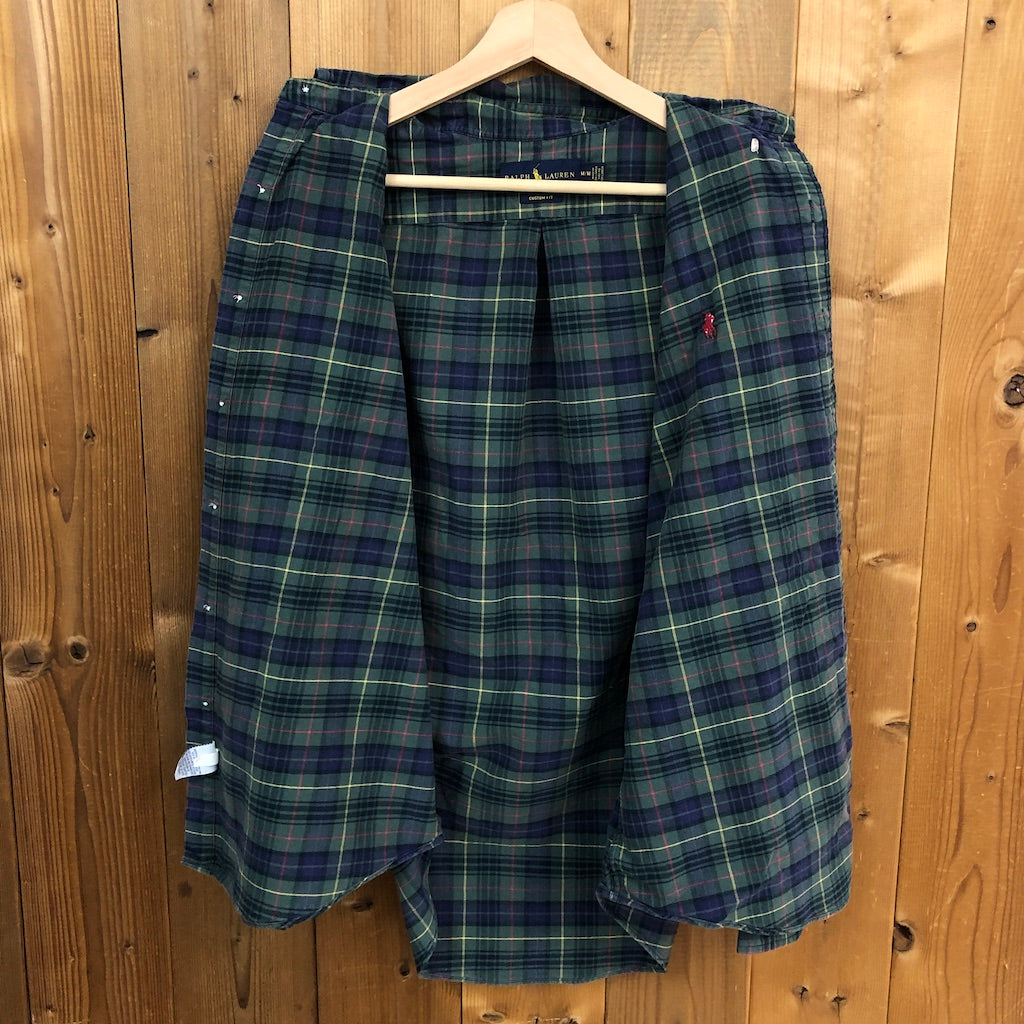 RALPH LAUREN ラルフローレン 長袖シャツ BDシャツ ボタンダウン  CUSTOM FIT カスタムフィット