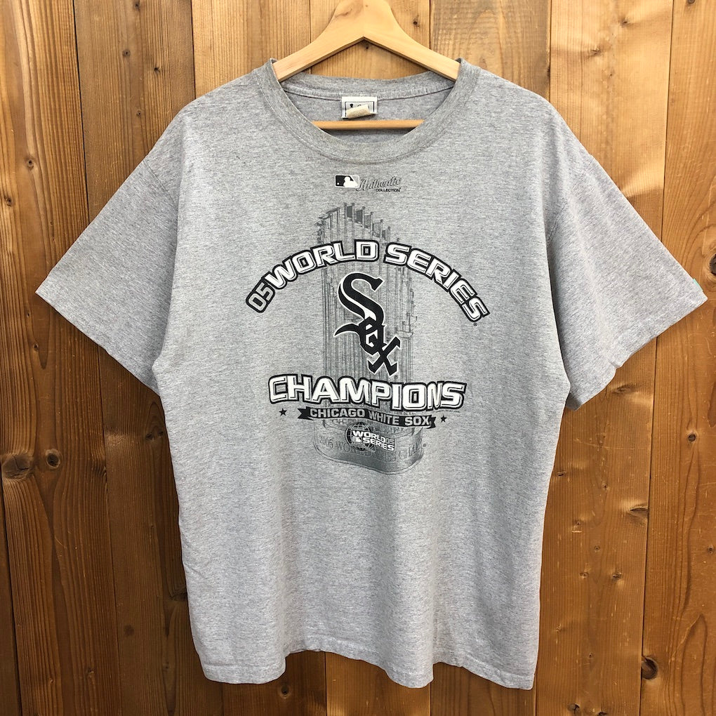 Lee リー MLB CHICAGO WHITE SOX シカゴ ホワイトソックス プリントTシャツ WORLD SERIES CHAMPIONS 2005 半袖 カットソー