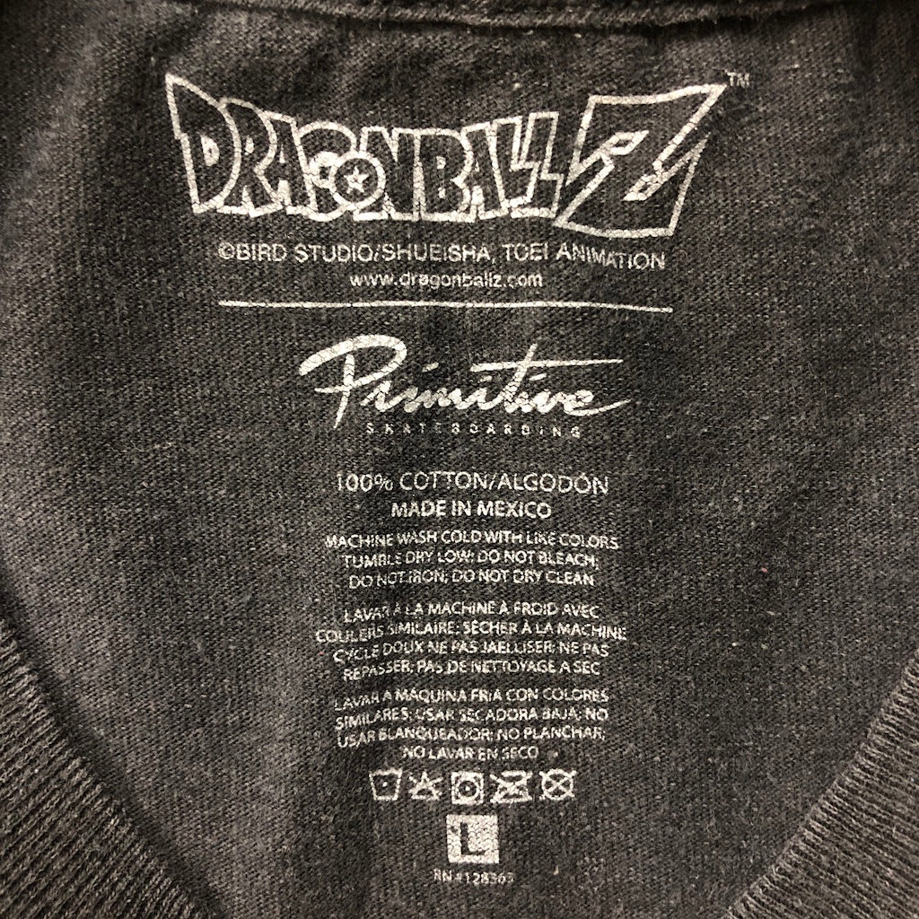 Primitive プリミティブ DRAGONBALL Z ドラゴンボールZ スーパーサイヤ人 プリントTシャツ 半袖　カットソー