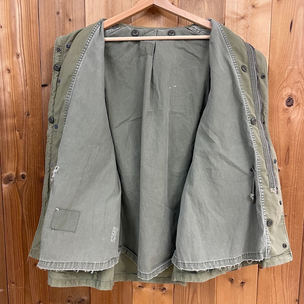 70~80s vintage U.S.ARMY アメリカ軍 M-65 3rd フィールドジャケット ミリタリージャケット 米軍 軍モノ