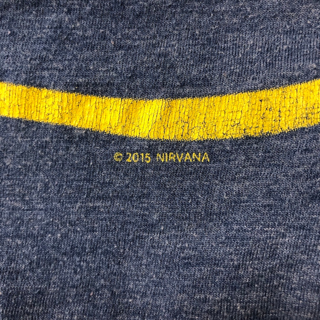 NIRVANA ニルヴァーナ Tシャツ 半袖 カットソー ビッグプリント バンドTシャツ
