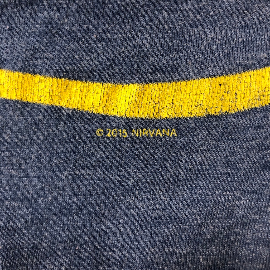 NIRVANA ニルヴァーナ Tシャツ 半袖 カットソー ビッグプリント バンドTシャツ