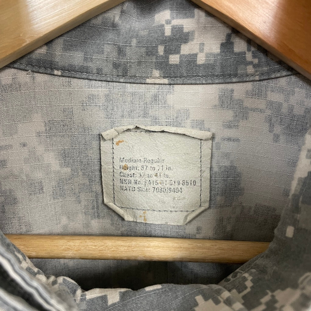 U.S.ARMY ファティーグジャケット ミリタリージャケット デジカモ柄 ミリタリー 米軍 アメリカ軍
