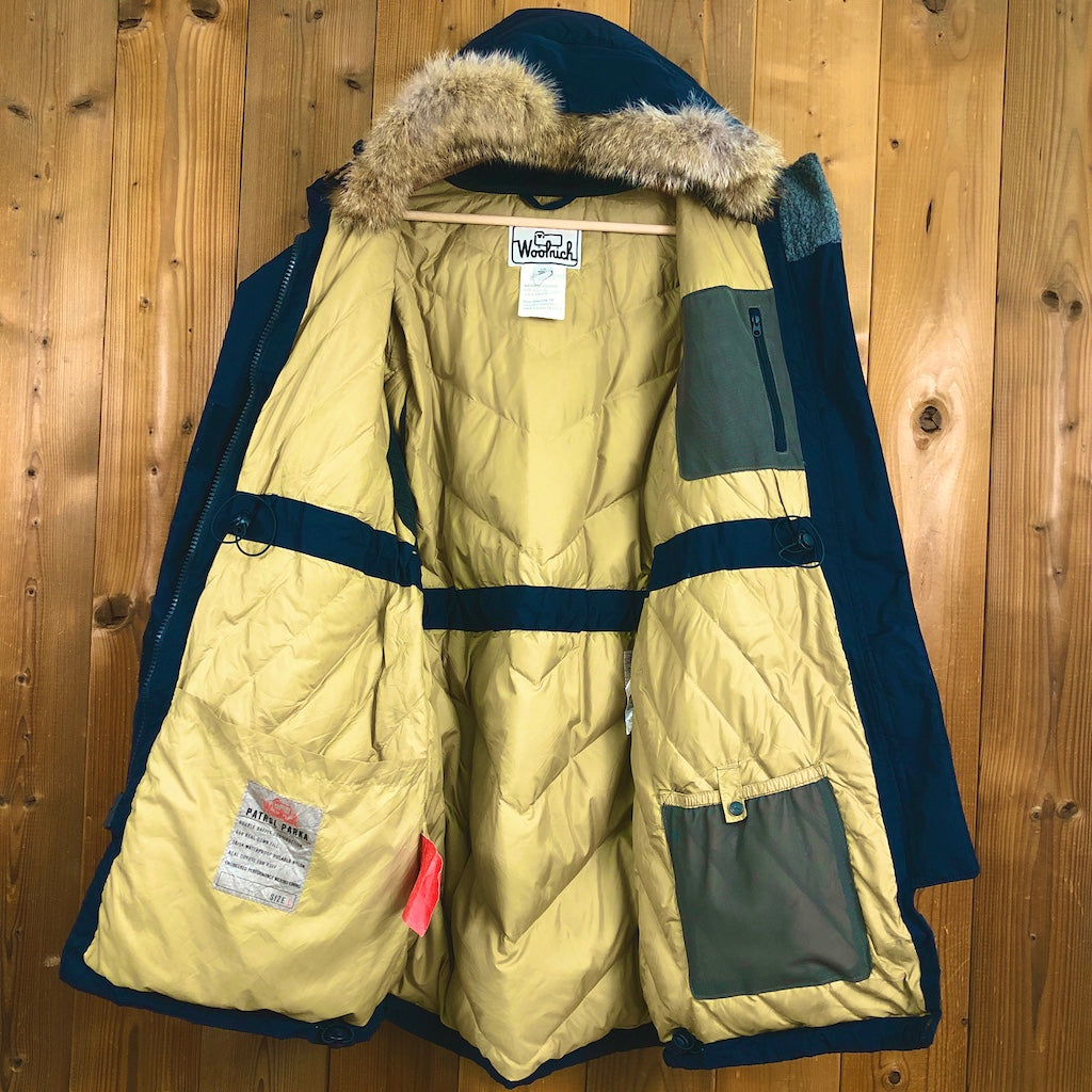 WOOLRICH ウールリッチ PATROL DOWN PARKA パトロールダウンパーカー コヨーテファー ジャケット ナイロンジャケット