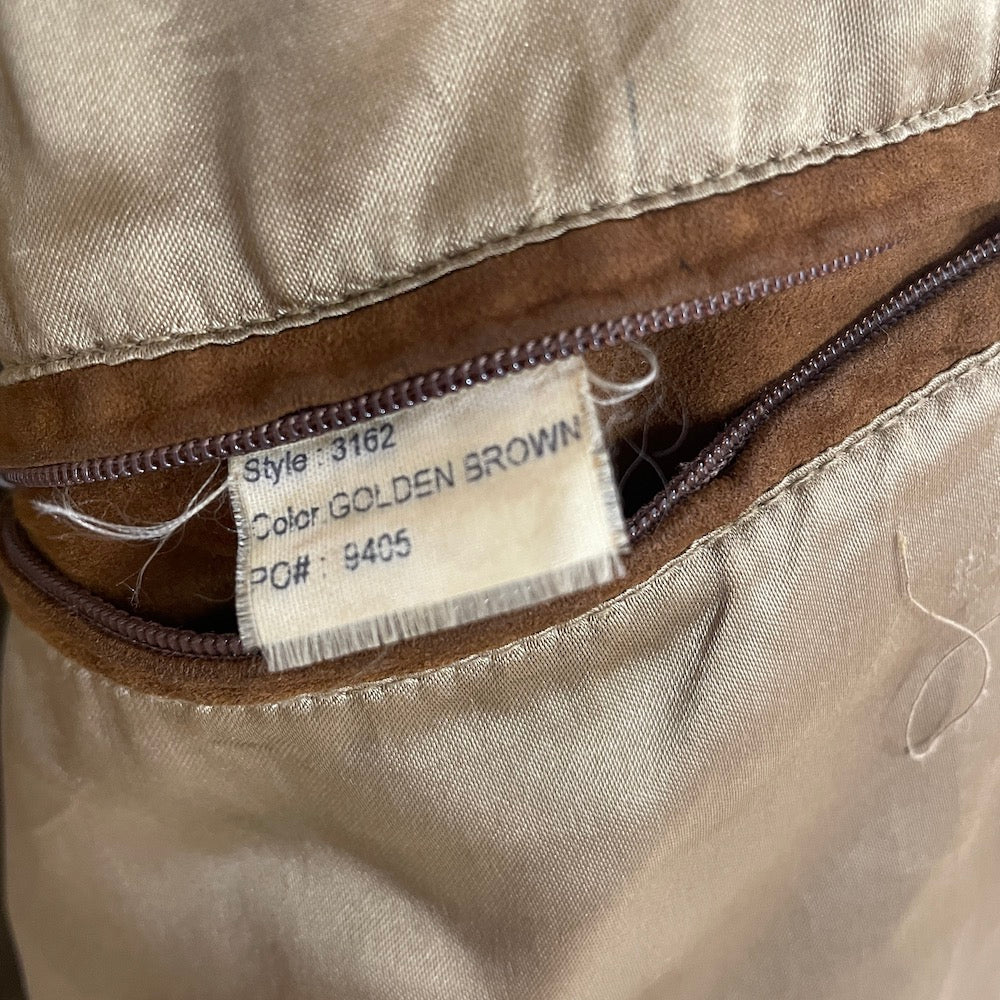 GOLDEN BEAR ゴールデンベアー オールレザー スタジャン ヌバック ジャケット レザージャケット ジップアップ
