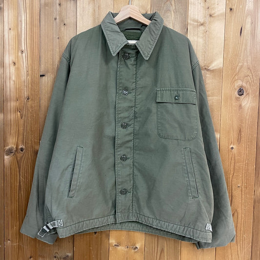 80s vintage U.S.NAVY A-2 デッキジャケット ミリタリージャケット 米軍