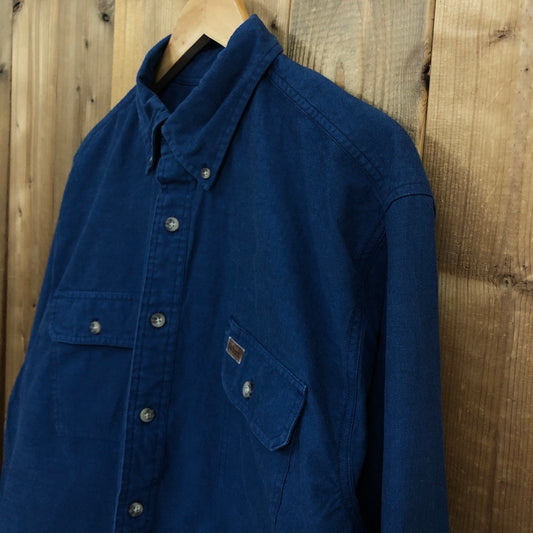 Carhartt カーハート 長袖シャツ BDシャツ ボタンダウン ワークシャツ ネイビー