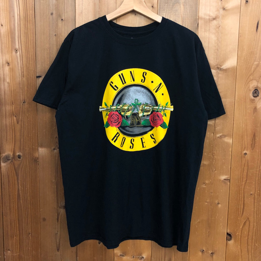 2019 年 GUNS N' ROSES ガンズアンドローゼズ プリントTシャツ 半袖 カットソー
