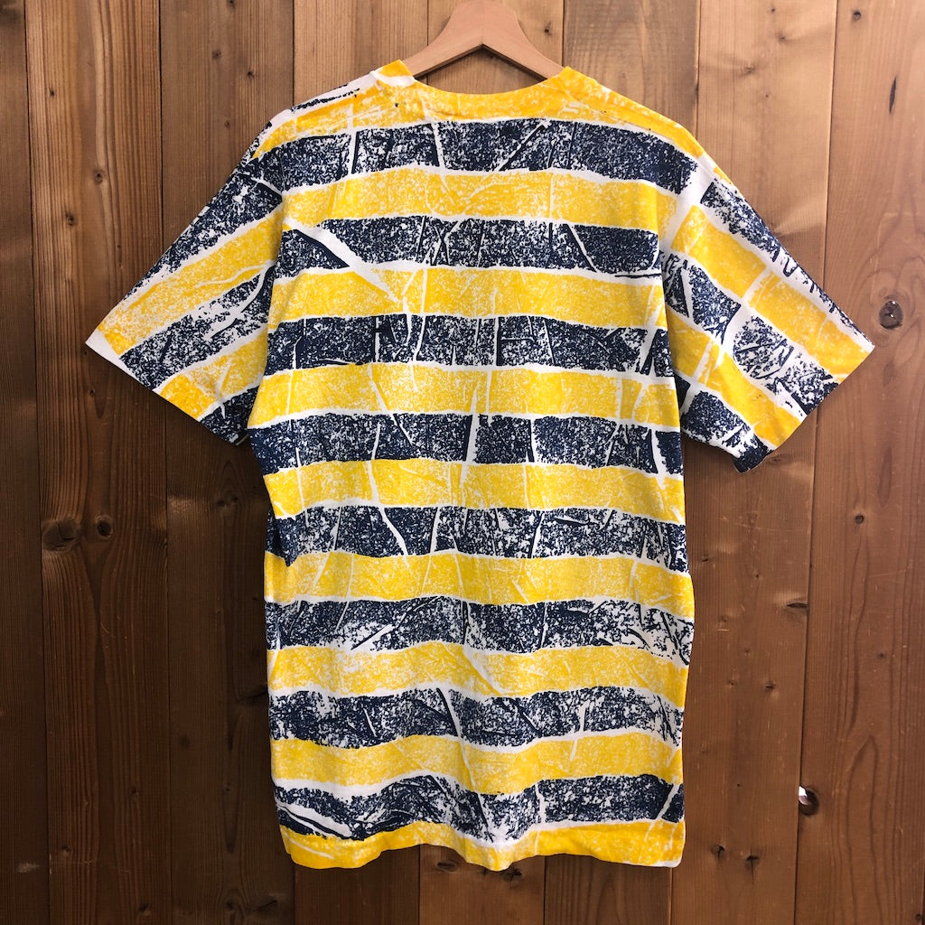90s vintage USA製 FRUITS OF THE LOOM フルーツオブザルーム BLUE HENS University of Delaware デラウェア大学 Tシャツ ビッグプリント