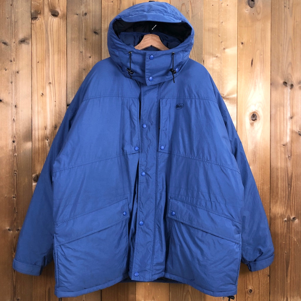90s vintage USA REI アールイーアイ ホワイトグース ダウンジャケット パーカー フーディー