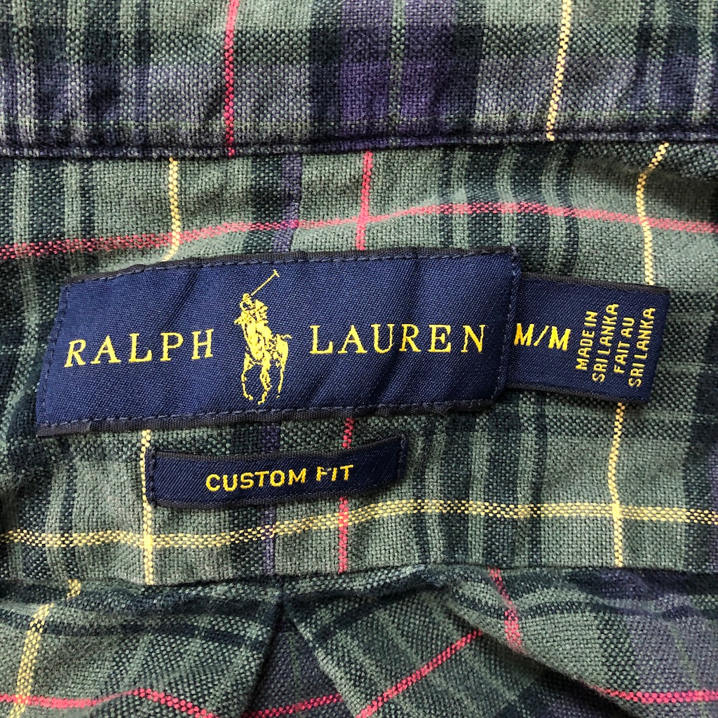 RALPH LAUREN ラルフローレン 長袖シャツ BDシャツ ボタンダウン  CUSTOM FIT カスタムフィット