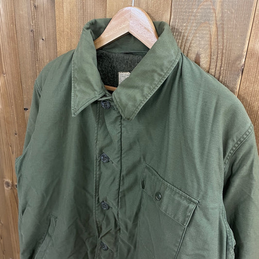 70s vintage USA製 U.S.ARMY A-2 デッキジャケット 米軍 軍モノ ステンシル入