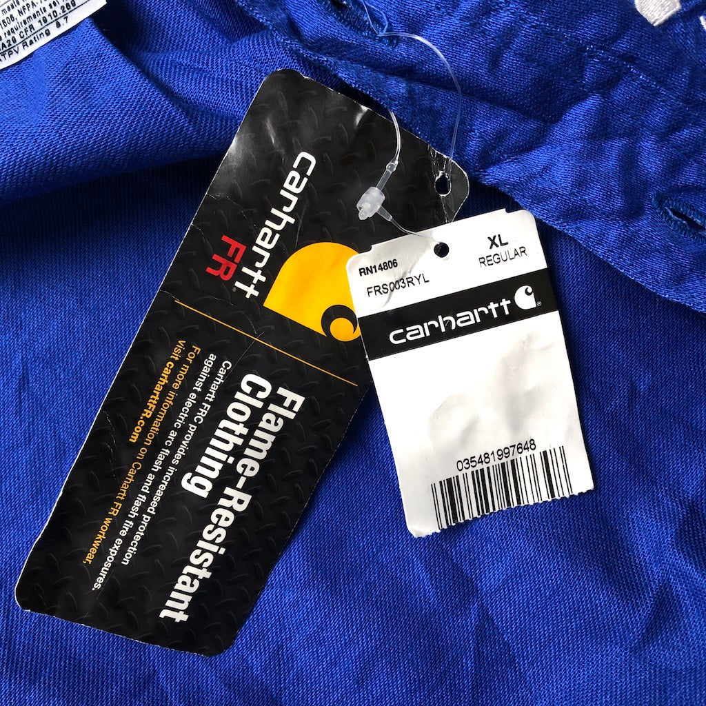 Carhartt カーハート FR 耐火布 ワークシャツ 長袖シャツ 無地
