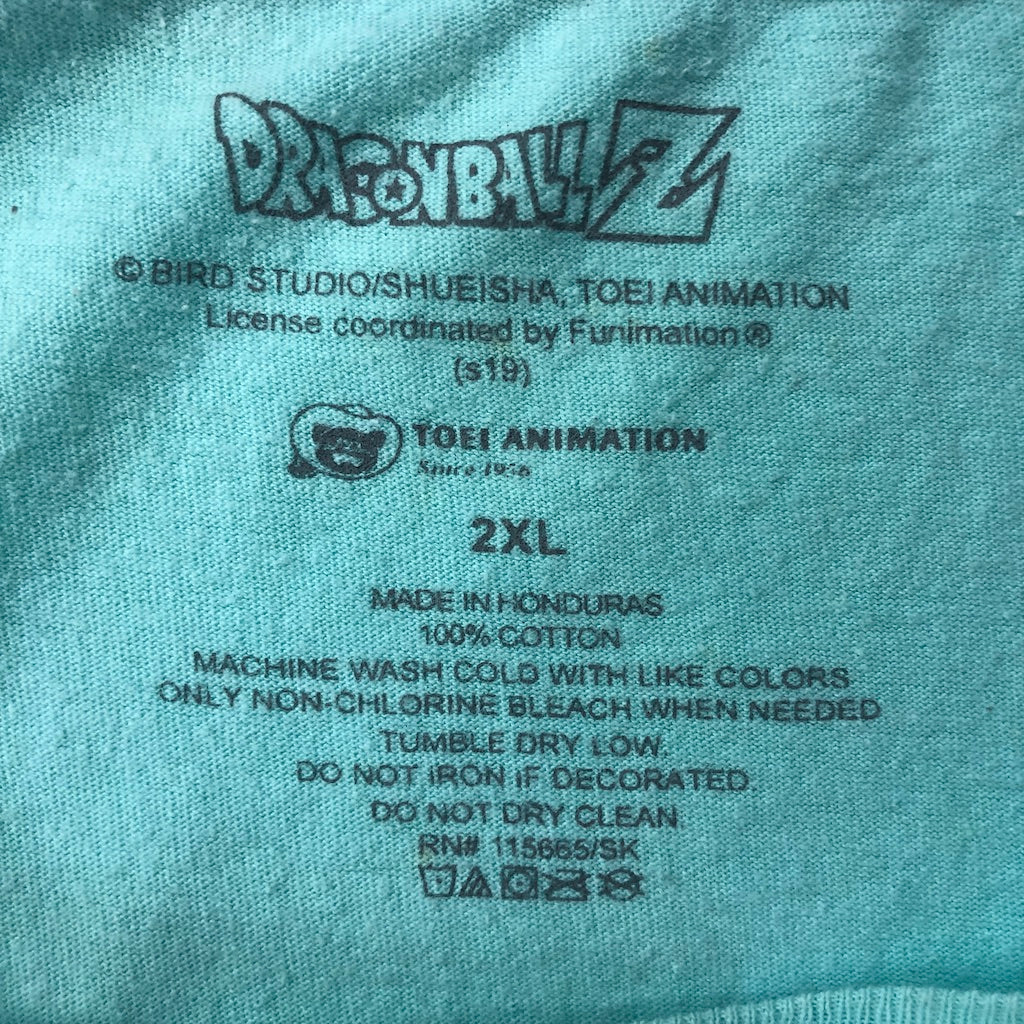 DRAGON BALL Z ドラゴンボールZ プリントTシャツ オフィシャルライセンス キャラクター コミック アニメT