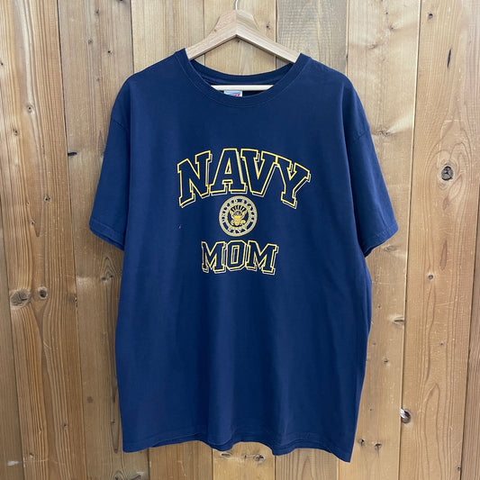 SOFFE NAVY MOM ネイビーマム Tシャツ 半袖 カットソー ビッグプリント