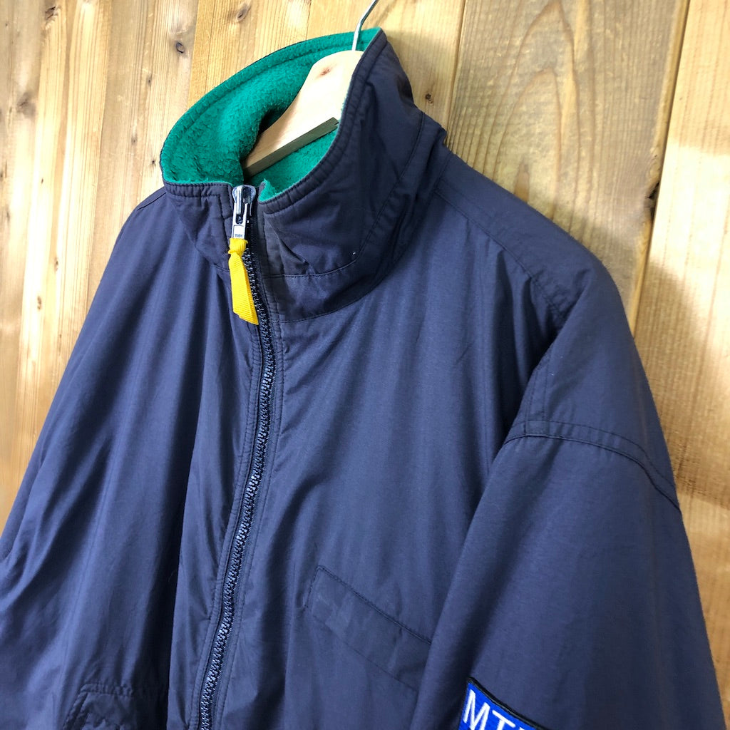 サイズM90s OLD GAP リバーシブル　フリース　ナイロンキルティング　ジャケット