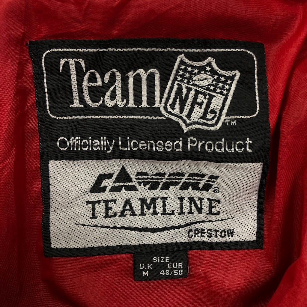 Team NFL CAMPRI TEAMLINE カンプリチームライン ATLNTA FALCONS アトランタファルコンズ ナイロン ジャケット プルオーバー 古着/USED