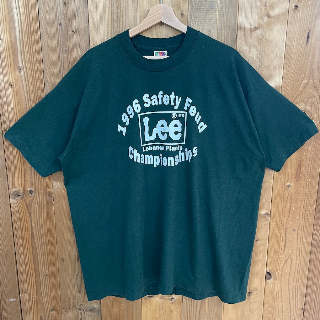 90s vintage FRUIT OF THE LOOM フルーツオブザルーム プリントTシャツ 半袖 カットソー Lee企業T