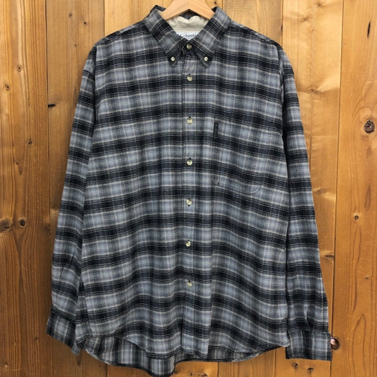 Columbia コロンビア 長袖シャツ ネルシャツ チェックシャツ BD ボタンダウン チェック柄