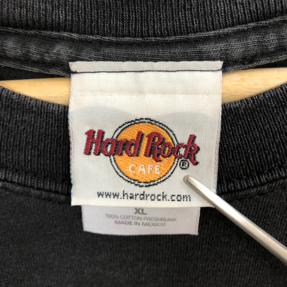 Hard Rock CAFE LAS VEGAS ハードロックカフェ ラスベガス ステンドグラス 楽器 Tシャツ 半袖 カットソー
