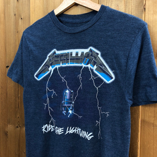 METALLICA メタリカ プリントTシャツ 半袖  カットソー バンドT RIDE THE LIGHTNIG ライドザライジング